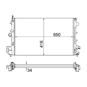CR835001S MAHLE