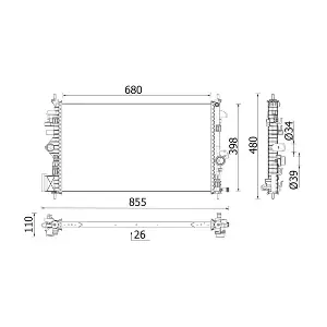 CR 2265 000P MAHLE
