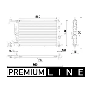 CR2116000P MAHLE