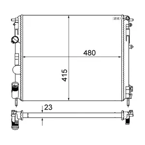 CR 605 000S MAHLE