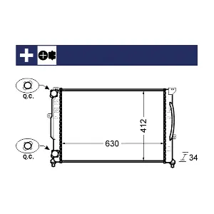 MAHLE CR1423000S