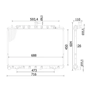 CR2424000S MAHLE