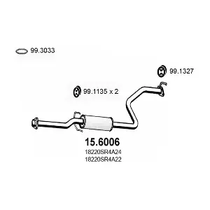 18220SR4306 HONDA
