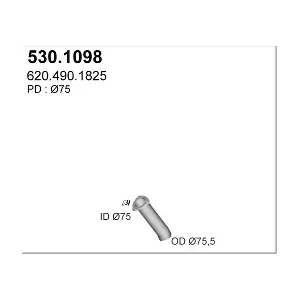 6204901825 MERCEDES-BENZ