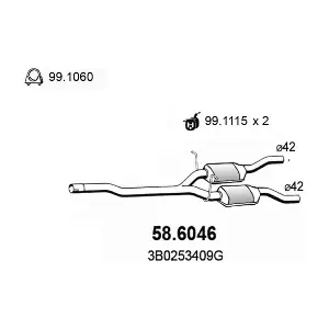3B0253409G VW