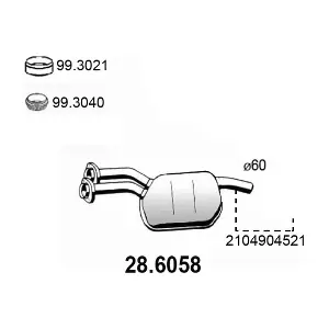 2104903321 MERCEDES-BENZ