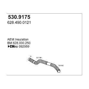 6284900121 MERCEDES-BENZ