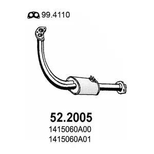 ASSO 52.2005 Додатковий глушник