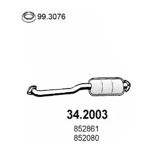 ASSO 34.2003 Додатковий глушник