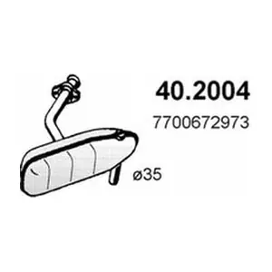 ASSO 40.2004 Додатковий глушник