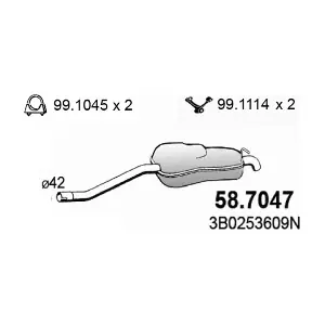3B0253609K VW