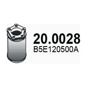 B5E120500A MAZDA