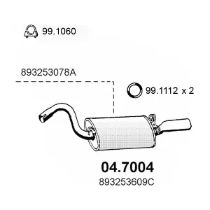 89325078M AUDI