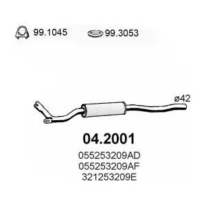 055253209AF VW