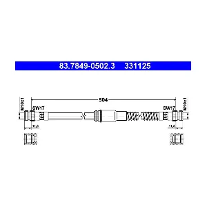 83.7849-0502.3 ATE
