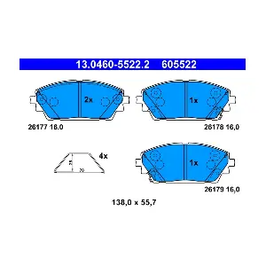 13.0460-5522.2 ATE