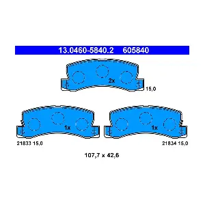 ATE 13 0460 5840 2