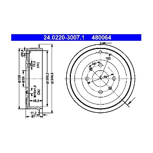 24.0220-3007.1 ATE