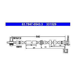 83.7847-0543.3 ATE