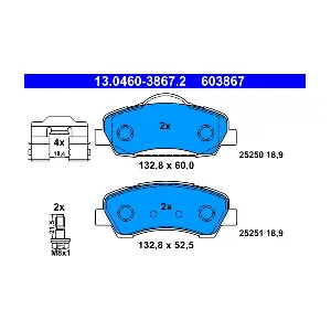 13 0460 3867 2 ATE