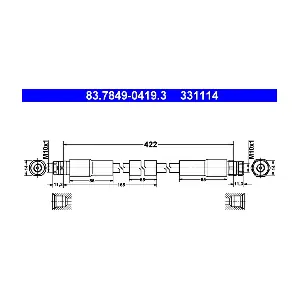 83.7849-0419.3 ATE