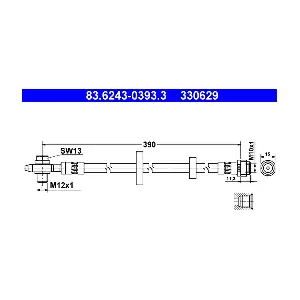 83.6243-0393.3 ATE
