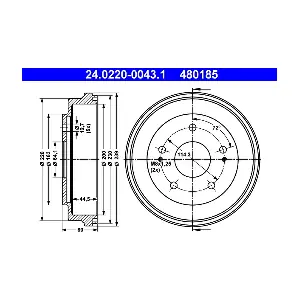 24.0220-0043.1 ATE