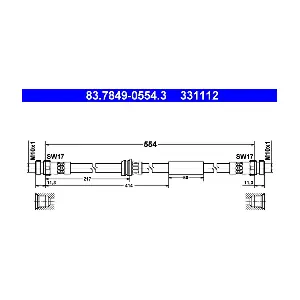 83.7849-0554.3 ATE