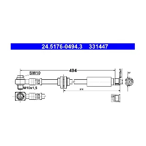 24.5176-0494.3 ATE