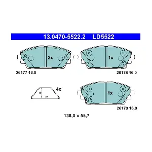 13.0470-5522.2 ATE