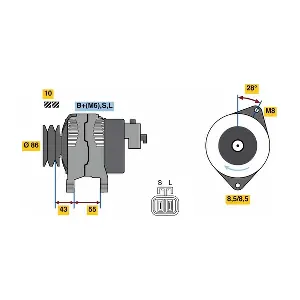 BOSCH 0 986 080 260
