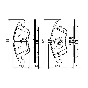 BOSCH 0 986 TB3 152