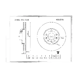BOSCH 0986T15158