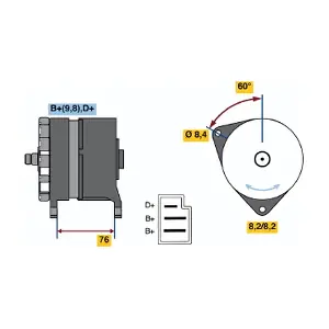 BOSCH 0986044581