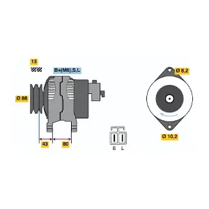 BOSCH 0986040561