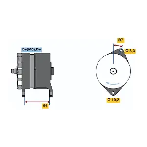 BOSCH 0986038351