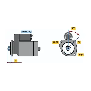 0 001 121 422 BOSCH