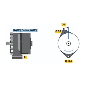 BOSCH 0986032710