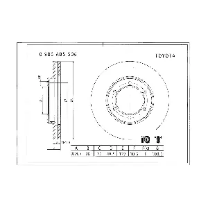 BOSCH 0 986 AB5 506