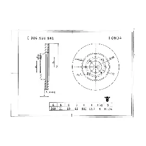 0 986 AB9 841 BOSCH