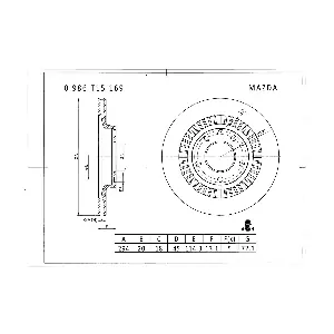0986T15169 BOSCH
