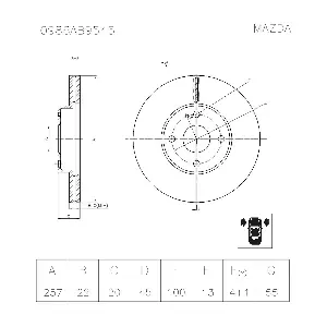 0986AB9545 BOSCH