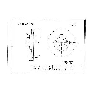 0986AB9781 BOSCH