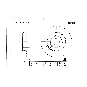 BOSCH 0 986 AB5 666
