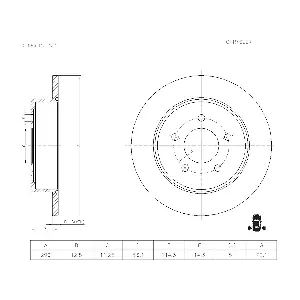 0986T15153 BOSCH
