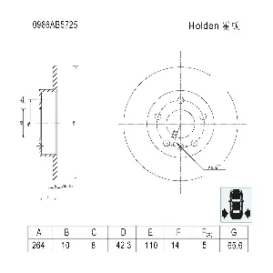 BOSCH 0 986 AB5 725