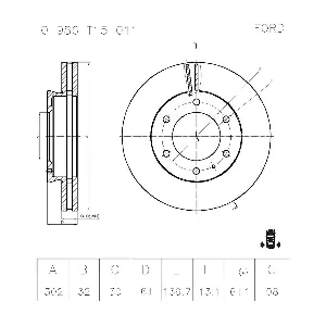 0986T15011 BOSCH