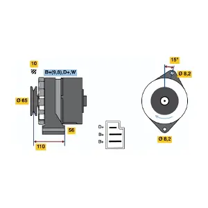 BOSCH 0 986 033 350