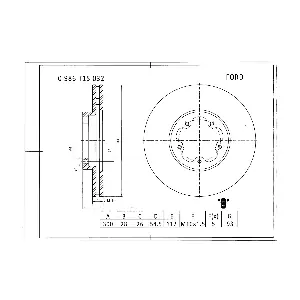 BOSCH 0 986 T15 032