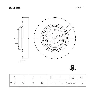BOSCH F 026 A06 831